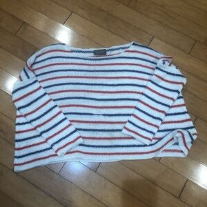 Wooden Ships Red Wht Blue sweater